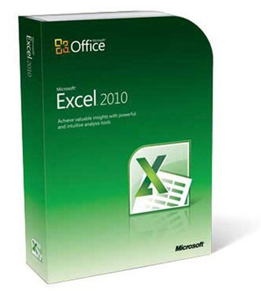 Microsoft Excel 2010, ESD, DE, PC