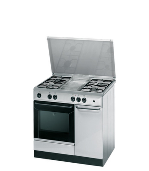 Indesit K9G21S(X)/I Freestanding Gas hob cooker