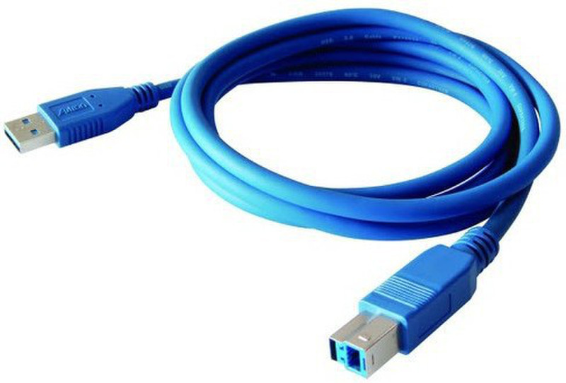 Codegen CPM23 3m USB A USB B Blue USB cable