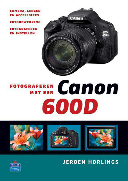 Pearson Education Canon 600D 160pages Dutch software manual