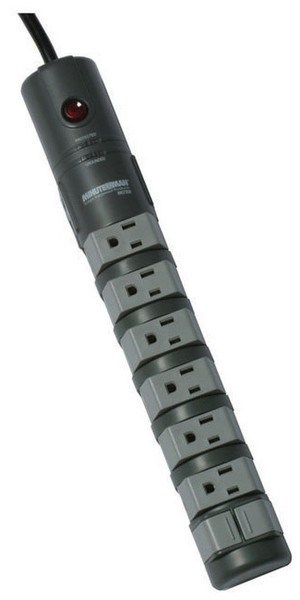 Minute Man MMS780R 8AC outlet(s) 120V Black,Grey surge protector
