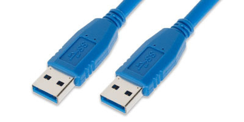 Link Depot USB 3.0, 10 ft 3m USB A USB A Blue