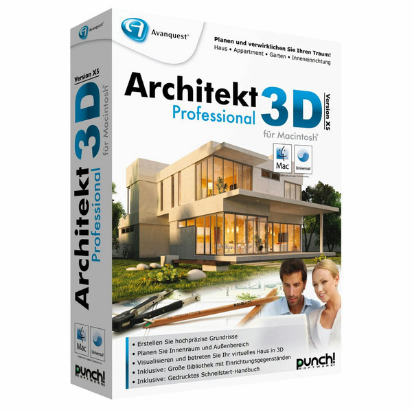 Avanquest Architekt 3D X5 Professional MAC