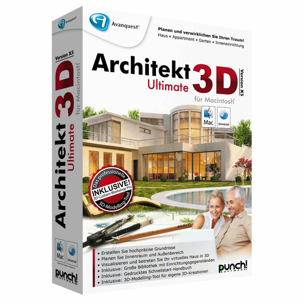 Avanquest Architekt 3D X5 Ultimate MAC