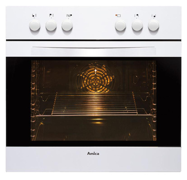 Amica EHC 12409 W Ceramic Electric oven cooking appliances set