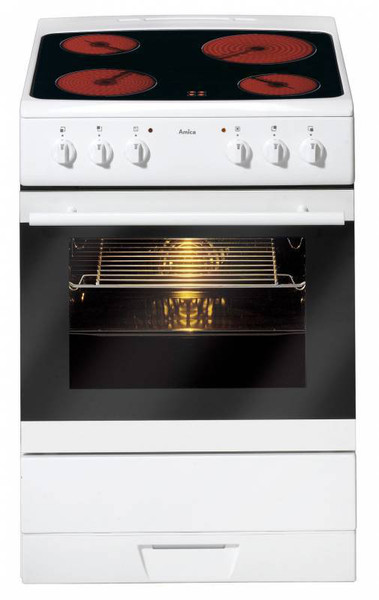 Amica SHC 11161 W Отдельностоящий Ceramic hob