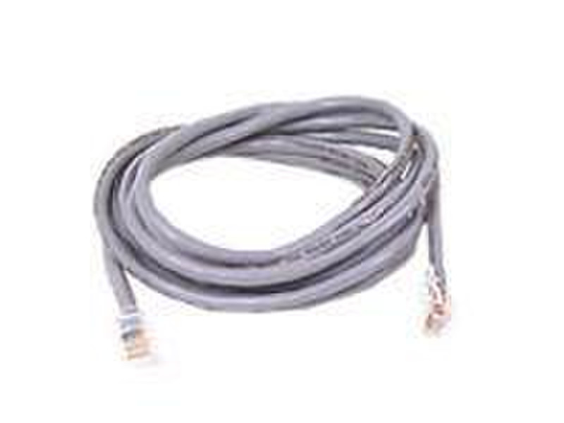Belcable K Patch Cable CAT5RJ45 snaglgrey 5m 10pc 5m Grey networking cable