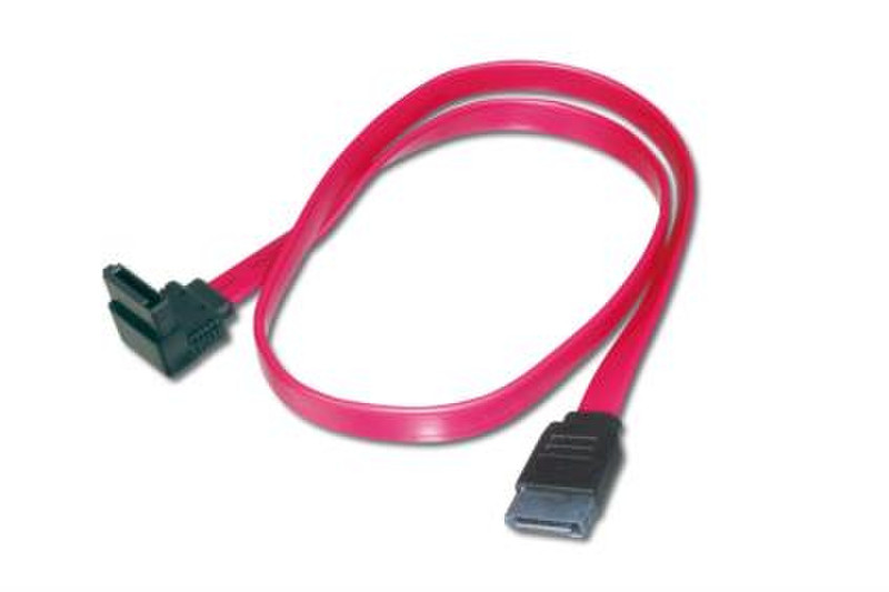 ASSMANN Electronic 2x SATA 7-pin, 0.3 m 0.3м SATA 7-pin SATA 7-pin Черный, Красный кабель SATA