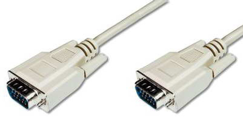 Digitus VGA 1.8м VGA (D-Sub) VGA (D-Sub) Бежевый кабель