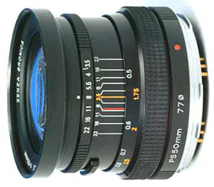 Bronica Zenzanon PS 50mm SLR Wide lens Black