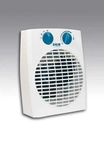 HJM 609 Wall 2000W White fan electric space heater