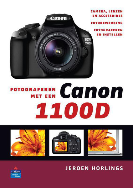 Pearson Education Canon 1100D 160страниц DUT руководство пользователя для ПО