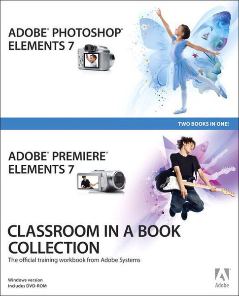 Pearson Education Adobe Photoshop Elements 7 & Adobe Premiere Elements 7 720pages English software manual