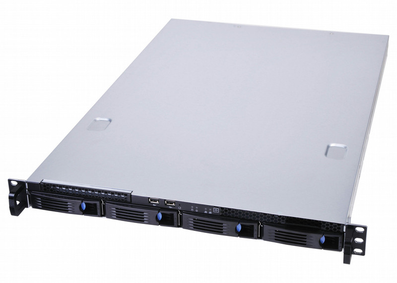 Chenbro Micom RM13704, 1U DP, 4x 3.5"