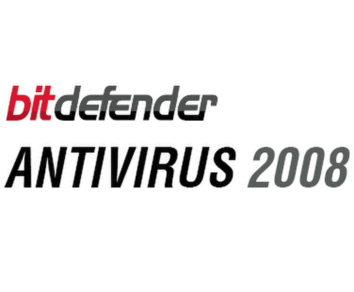 Bitdefender Antivirus 2008 - CUPG, 5-user, 1 Year