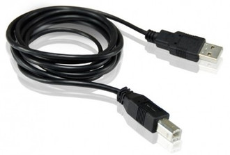 Conceptronic 3m USB2.0 A - B 3m USB A USB B Schwarz