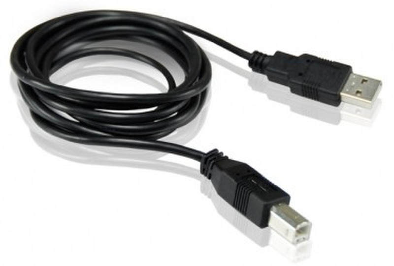 Conceptronic 3m USB2.0 A - B 3m USB A USB B Schwarz