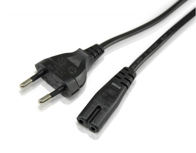 Conceptronic 8 Shape 230V 1.8m C7 coupler Black