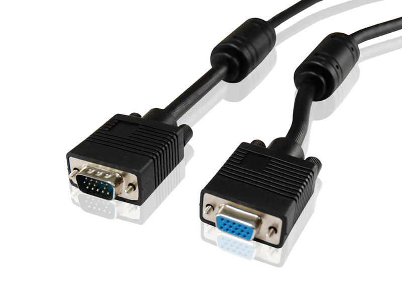 Conceptronic SVGA 1.8m 1.8m VGA (D-Sub) VGA (D-Sub) Schwarz VGA-Kabel