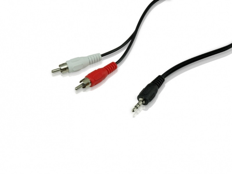 Conceptronic Mini-Jack RCA Audio Cable Audio (3.5mm) RCA Black