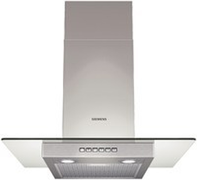 Siemens LC66GA530 Wall-mounted 600m³/h Silver cooker hood