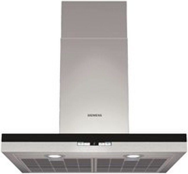 Siemens LC68BB540 Wall-mounted 750m³/h Black,Stainless steel cooker hood