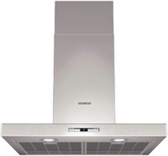 Siemens LC68BC540 Wall-mounted 750m³/h Silver cooker hood