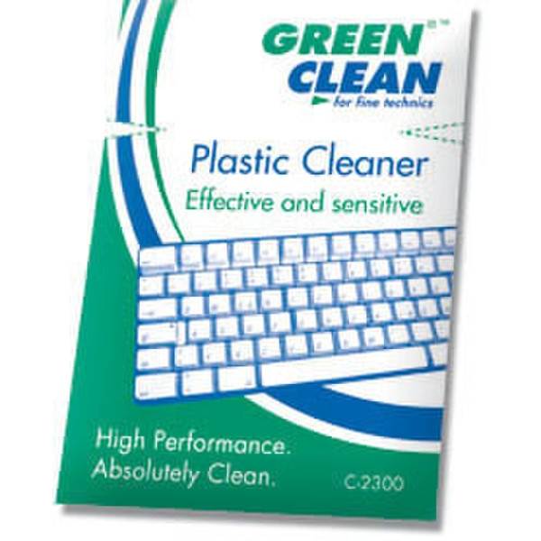 Green Clean Plastic Cleaner Экраны/пластмассы Equipment cleansing dry cloths