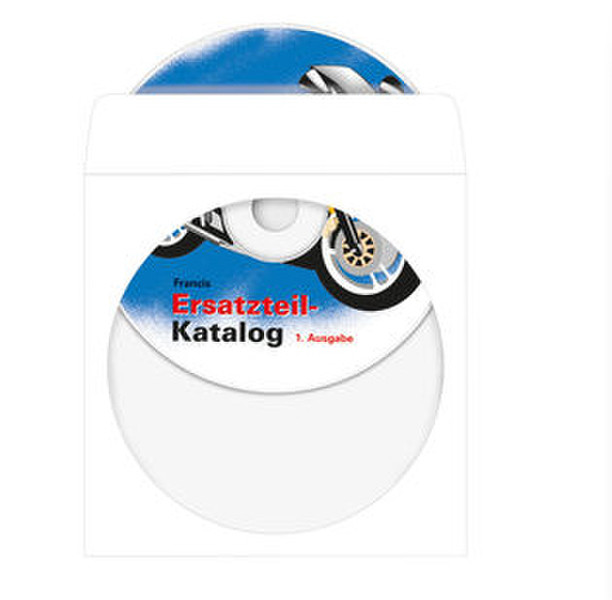 HERMA CD/DVD pockets made of paper with adhesive dot 1000 pcs.