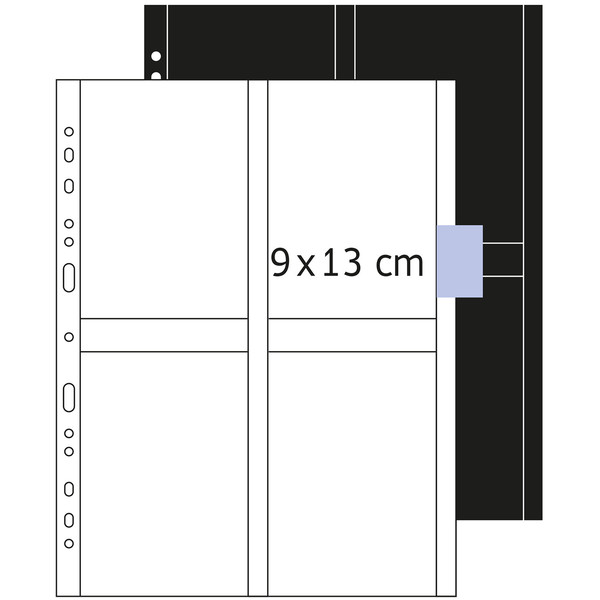 HERMA 7560 90 x 130 mm Polypropylene (PP) 250pc(s) sheet protector