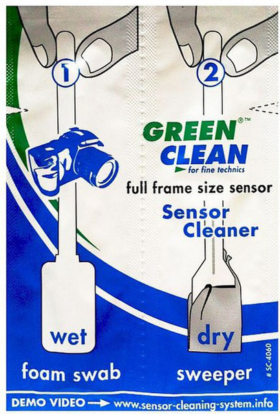 Green Clean SC-4060 Objektive / Glas Equipment cleansing wet & dry cloths Reinigungskit