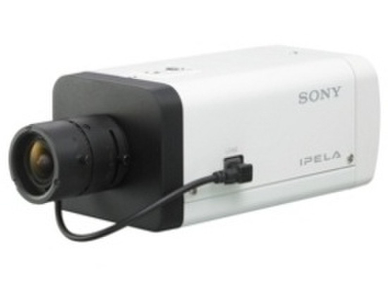 Sony SNC-EB520 Для помещений Коробка Черный, Белый камера видеонаблюдения