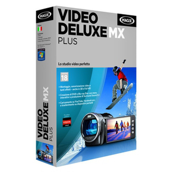 Magix Video deluxe MX Plus, Win, Box, IT