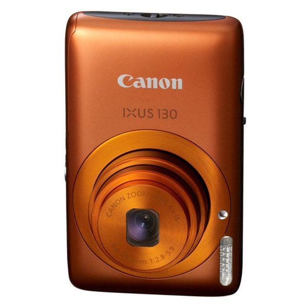 Canon Digital IXUS 130 14.1MP 1/2.3Zoll CCD 4320 x 3240Pixel Orange