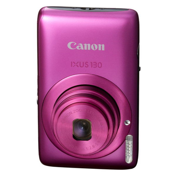 Canon Digital IXUS 130 14.1MP 1/2.3Zoll CCD 4320 x 3240Pixel Pink