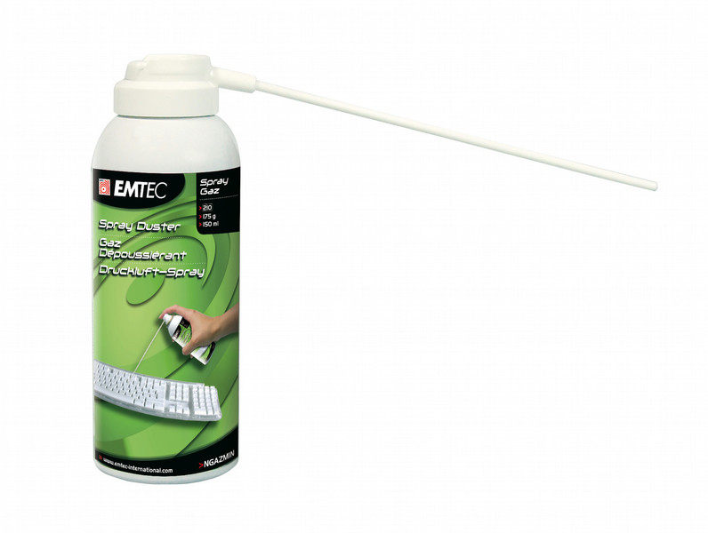 Emtec Mini spray duster, 150 ml CD's/DVD's