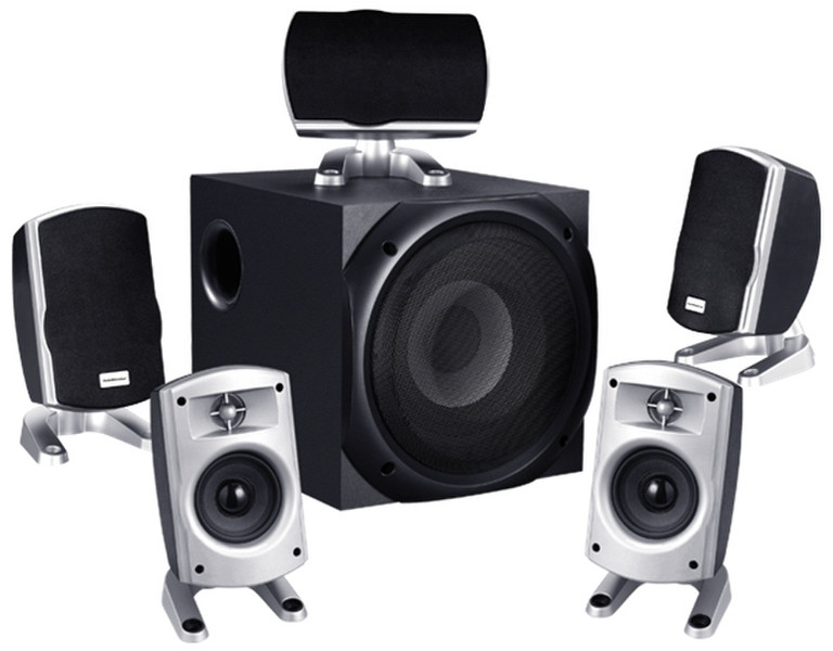 GoldMaster XFORCE-1H 5.1 80W speaker set