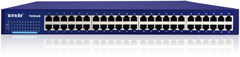 Tenda TEH1048 Blau Netzwerk-Switch