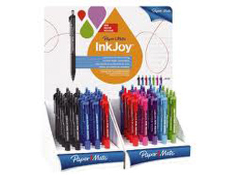 Papermate InkJoy 300 RT Schwarz, Blau, Grün, Rot, Violett 100Stück(e)