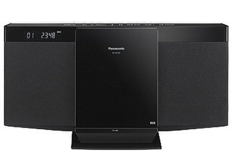 Panasonic SC-HC25PU-K Micro set 10Вт Черный домашний музыкальный центр