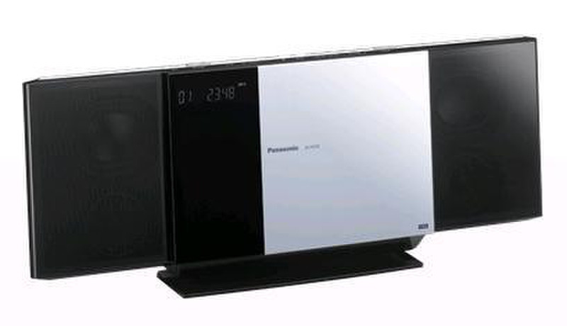 Panasonic SC-HC35PU-S Micro-Set 40W Schwarz, Silber Home-Stereoanlage