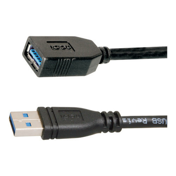ICIDU USB 3.0 extension cable 1.8m USB A USB A Schwarz