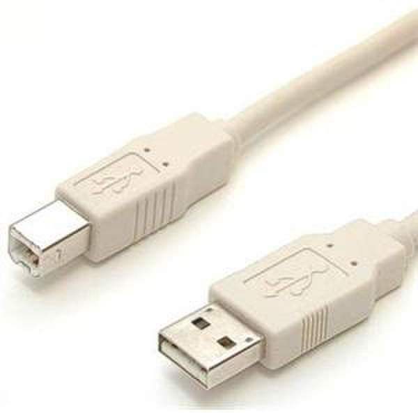 Classone USB 2.0 Printer Cable 1.6м USB A USB B Бежевый