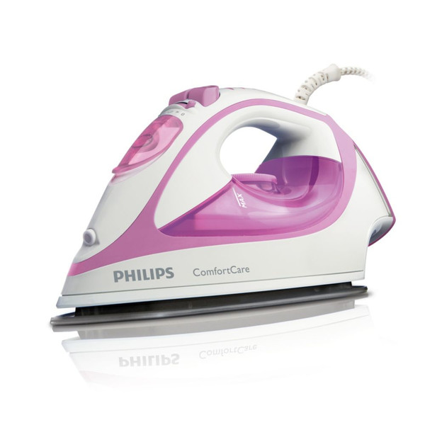 Philips ComfortCare GC2730/07 Паровой утюг 2000Вт Пурпурный, Белый утюг