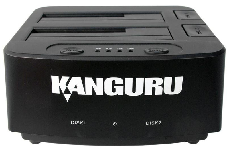 Kanguru CopyDock U3-2HDDock-SATA Black