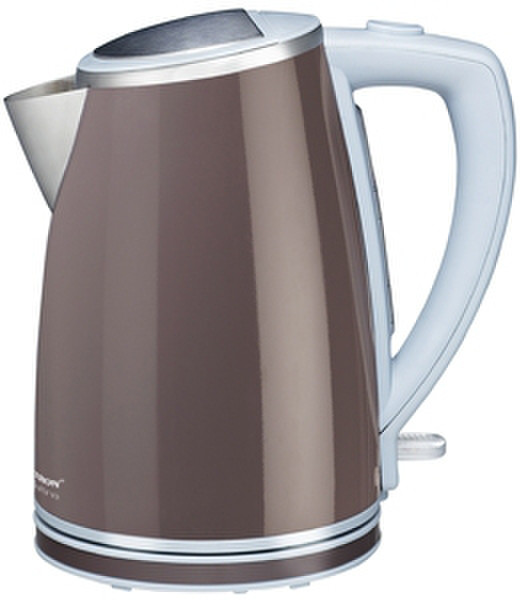 Bestron DWK1000LM 1.7L Brown,Stainless steel 2200W electrical kettle