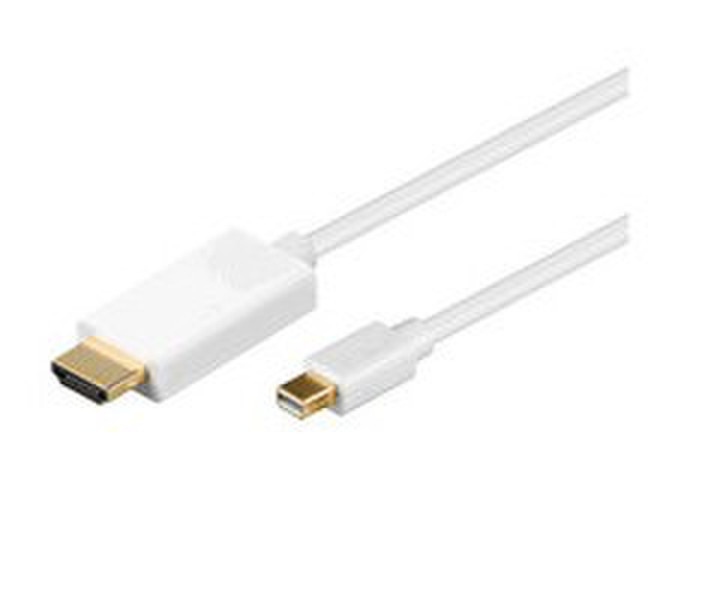 Microconnect 5m MDP/HDMI M/M 5m mini DisplayPort HDMI White video cable adapter