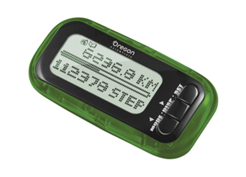 Oregon Scientific PE988-B Elektronisch Grün Schrittzähler