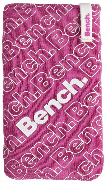 Bench Clean sock pink Cover case Weiß