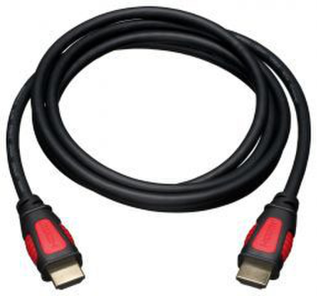 Kamikaze Gear 1.8m HDMI 1.4 1.8м HDMI HDMI Черный, Красный
